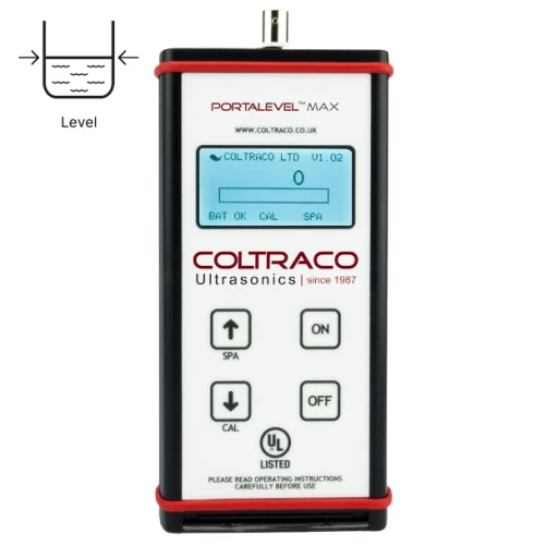 Portable ultrasonic level indicator Portalevel® MAX (2290334-COMX)