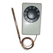 Termostat universal UT-73 ytmonterad koppar 0/+40 gr. C kap. rör 1,5 mtr.
