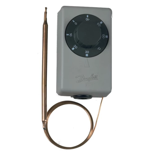 Thermostat universal UT-72 Aufputz Kupfer -30/+30 gr. C Kappe Rohr 3 mtr.