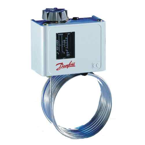 Termostato KP-73 cap.tubo 2 mtr. sensore D1 range -25/15 gr. C