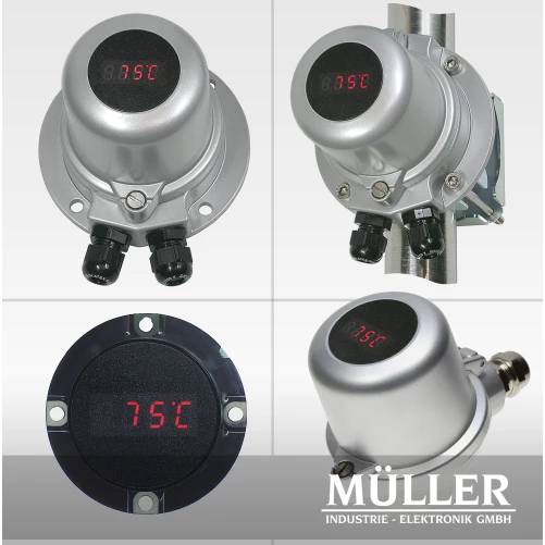 Explosieveilige digitale indicator - loop-powered | CULO-L-EX - Εικόνα 2