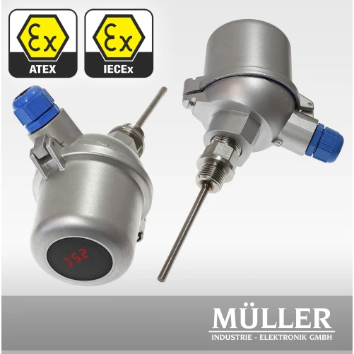 Explosieveilige digitale indicator - loop-powered | CULO-L-EX