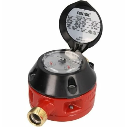 VZO 15 Aquametro Oil Meter - (10-400 Max 600 litre/hr) Pulse Output = 0.01 Litre/Pulse Inductive Pulser