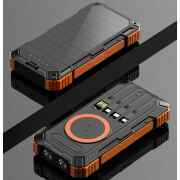 Alternative view of Solar Powerbank 30000mAh | draadloos opladen - robuust design - ingebouwde zonnecel - meerder USB-poorten