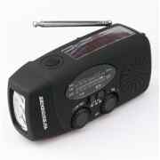 Alternative view of Noodradio NOAA/AM/FM en opwindbaar | Zwart