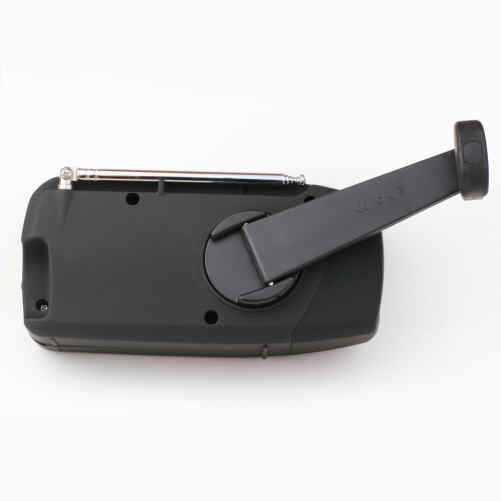 Noodradio NOAA/AM/FM en opwindbaar | Zwart - Image 5