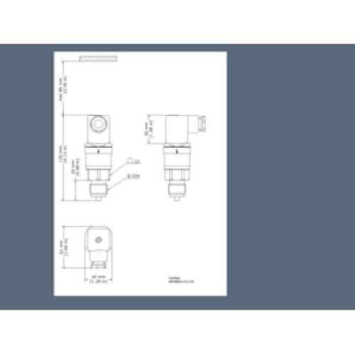 Druktransmitter, MBS 3000, 0 bar - 16 bar, 0 psi - 232 psi - Imagen 2