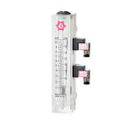 FMP2E – Variable area flow meters (panel type) with 2 adjustable contacts