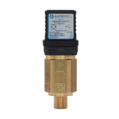 PSM-PSP – Adjustable pressure switches with SPDT contacts and adjustable hysteresis